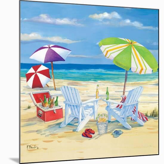 5 o'clock Beach I-Paul Brent-Mounted Art Print