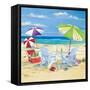 5 o'clock Beach I-Paul Brent-Framed Stretched Canvas