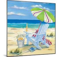 5 o'clock Beach II-Paul Brent-Mounted Art Print