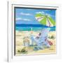 5 o'clock Beach II-Paul Brent-Framed Art Print