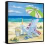 5 o'clock Beach II-Paul Brent-Framed Stretched Canvas