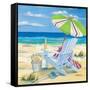 5 o'clock Beach II-Paul Brent-Framed Stretched Canvas