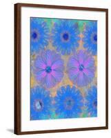 5 of 22 abstract art Circle Color Decor 3 D E-Ricki Mountain-Framed Art Print