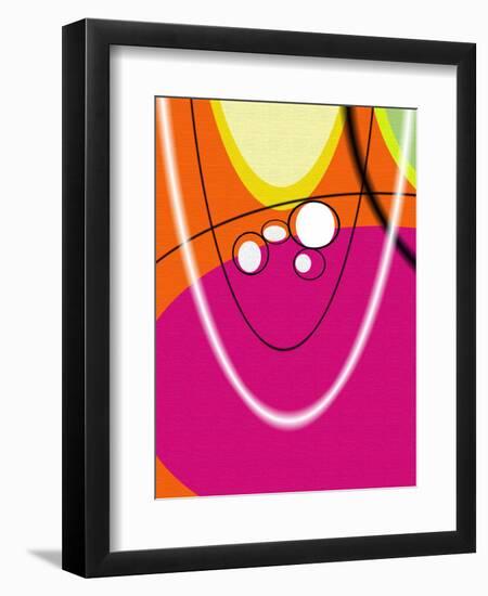 5 of 6 Abstract Art Retro Funk-Ricki Mountain-Framed Art Print