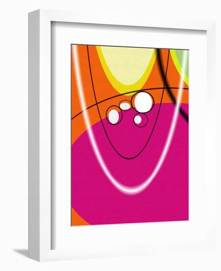 5 of 6 Abstract Art Retro Funk-Ricki Mountain-Framed Art Print