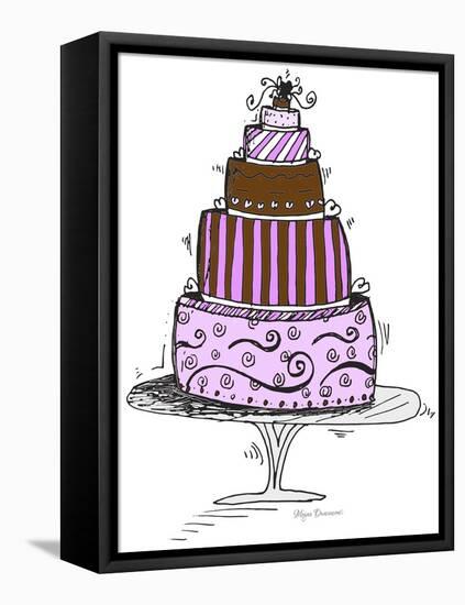 5 Tier Cake-Megan Aroon Duncanson-Framed Stretched Canvas