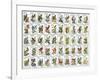 50 Birds-null-Framed Giclee Print