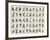 50 Birds-null-Framed Giclee Print