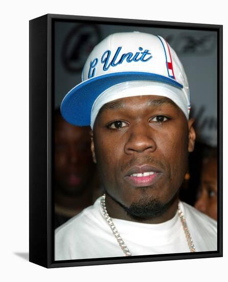 50 Cent-null-Framed Stretched Canvas