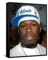 50 Cent-null-Framed Stretched Canvas