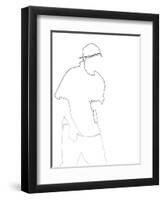 50 Cent-Logan Huxley-Framed Art Print