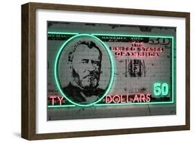 50 Dollars-Octavian Mielu-Framed Art Print