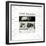 50 NYC Photographers-Andre Kertesz-Framed Collectable Print