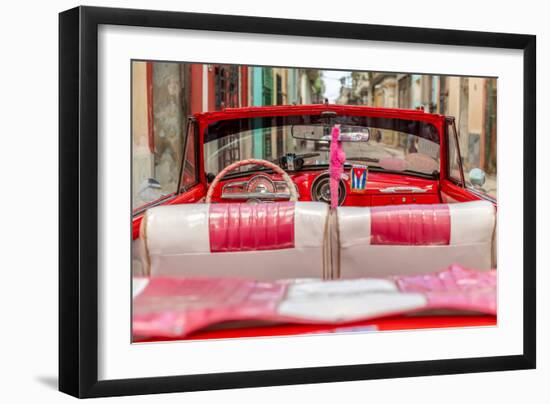 50’s Car, Havana-Richard Silver-Framed Photographic Print