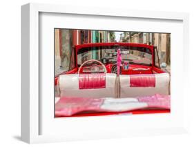 50’s Car, Havana-Richard Silver-Framed Photographic Print