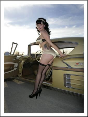 50's Pin-Up Girl' Giclee Print - David Perry | AllPosters.com