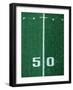 50 Yard Line American Football-Steven Sutton-Framed Photographic Print