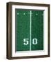 50 Yard Line American Football-Steven Sutton-Framed Photographic Print