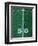 50 Yard Line American Football-Steven Sutton-Framed Photographic Print