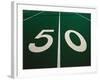 50-Yard Line of Football Field-Joseph Sohm-Framed Photographic Print