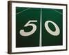 50-Yard Line of Football Field-Joseph Sohm-Framed Photographic Print