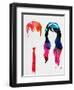 500 Days Watercolor-Lora Feldman-Framed Art Print