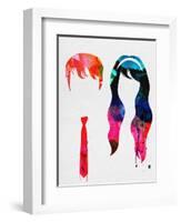 500 Days Watercolor-Lora Feldman-Framed Art Print