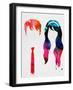 500 Days Watercolor-Lora Feldman-Framed Art Print