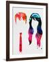 500 Days Watercolor-Lora Feldman-Framed Art Print