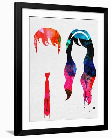 500 Days Watercolor-Lora Feldman-Framed Art Print