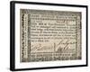 500 Dollar Note, C. 1781-null-Framed Giclee Print