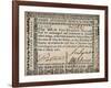 500 Dollar Note, C. 1781-null-Framed Giclee Print