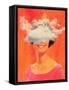 #508-spacerocket art-Framed Stretched Canvas