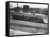 5200 Series Locomotive-null-Framed Stretched Canvas