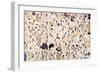 53 Stations of the Tokaido-Kuniyoshi Utagawa-Framed Art Print