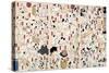 53 Stations of the Tokaido-Kuniyoshi Utagawa-Stretched Canvas