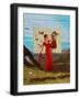 #541-spacerocket art-Framed Photographic Print