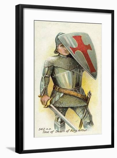 542 AD, Time of Death of King Arthur-null-Framed Giclee Print