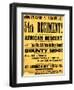 54th Regiment Recruiting Poster, 1863-Science Source-Framed Premium Giclee Print