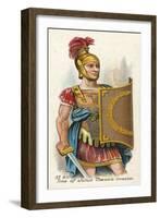 55 BC, Time of Julius Caesar's Invasion-null-Framed Giclee Print