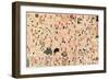 55 Cats Representing the Fifty-Three Stations of the Tokaido-Kuniyoshi Utagawa-Framed Giclee Print