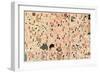 55 Cats Representing the Fifty-Three Stations of the Tokaido-Kuniyoshi Utagawa-Framed Giclee Print