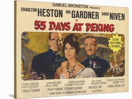 55 Days at Peking, 1963-null-Stretched Canvas