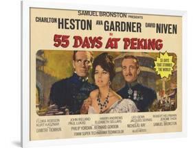 55 Days at Peking, 1963-null-Framed Art Print