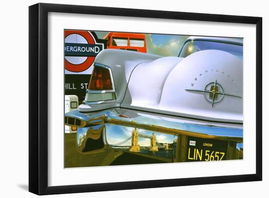 '56 Lincoln Continental-Graham Reynolds-Framed Art Print