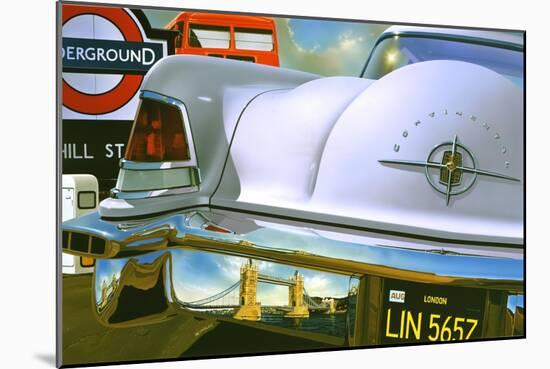 '56 Lincoln Continental-Graham Reynolds-Mounted Art Print