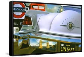 '56 Lincoln Continental-Graham Reynolds-Framed Stretched Canvas