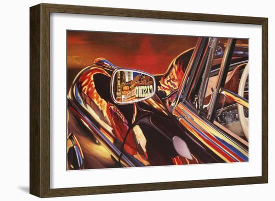 '56 Mercedes-Graham Reynolds-Framed Premium Giclee Print