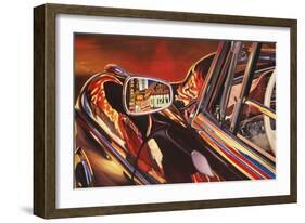 '56 Mercedes-Graham Reynolds-Framed Art Print