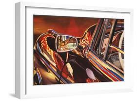 '56 Mercedes-Graham Reynolds-Framed Art Print